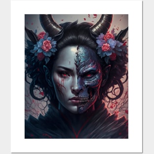 Geisha Oni Posters and Art